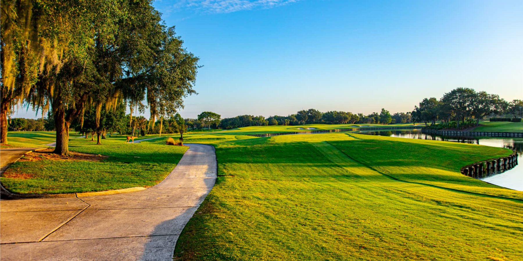 Lakeside hole on the Jones Course