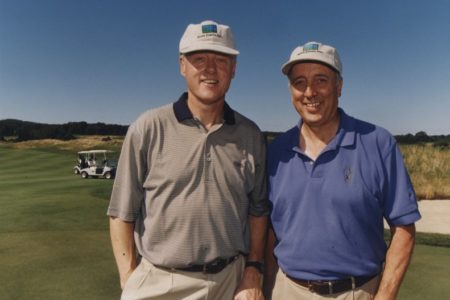 Rees Jones & Bill Clinton